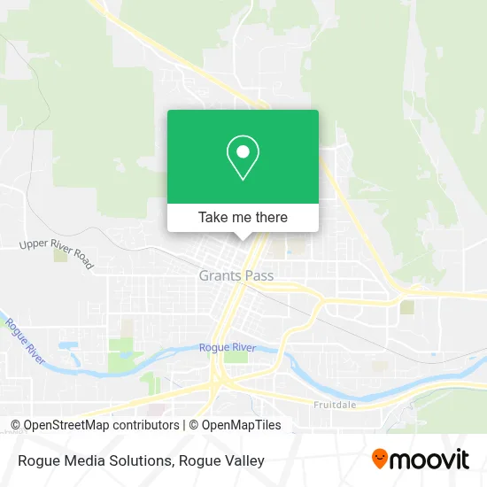 Rogue Media Solutions map