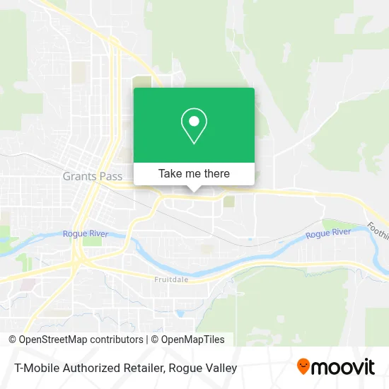 T-Mobile Authorized Retailer map