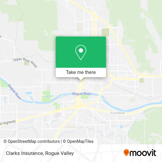 Clarks Insurance map