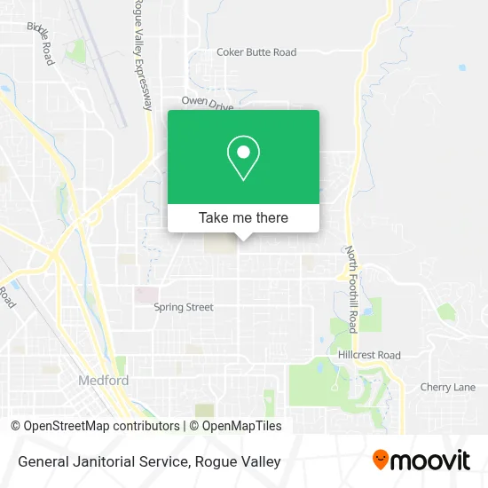 General Janitorial Service map
