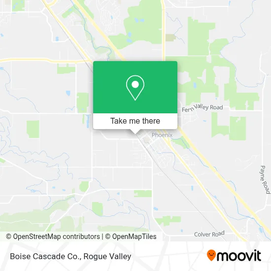 Boise Cascade Co. map