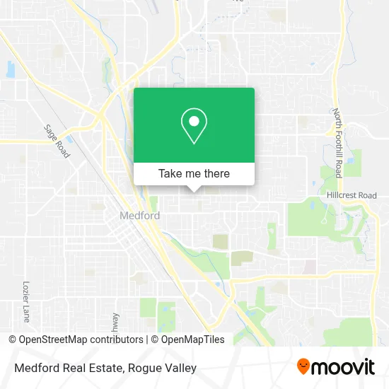 Medford Real Estate map