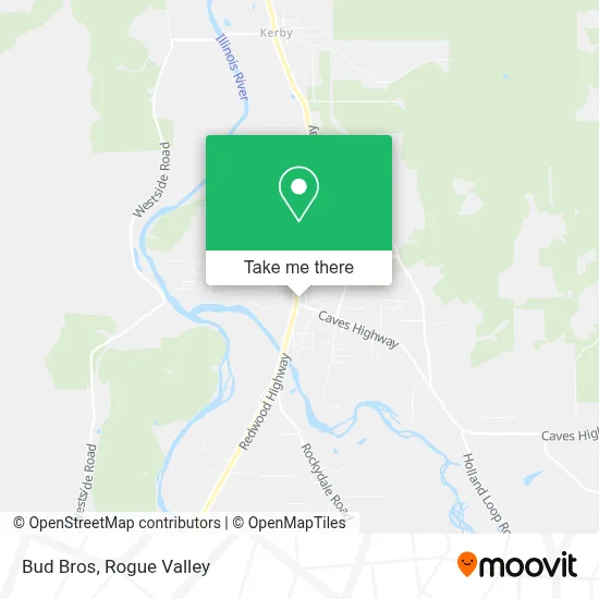 Bud Bros map