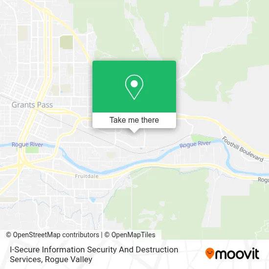 I-Secure Information Security And Destruction Services map