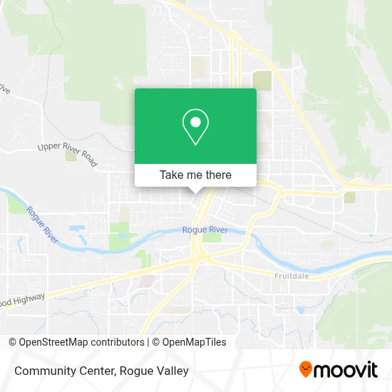 Community Center map
