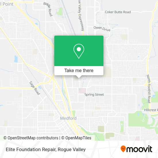 Elite Foundation Repair map