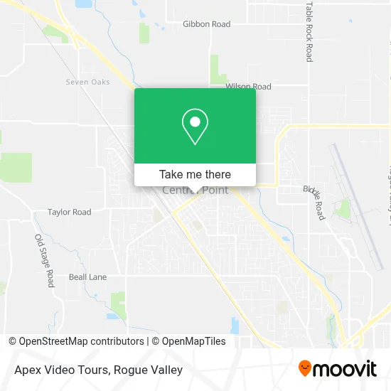 Apex Video Tours map