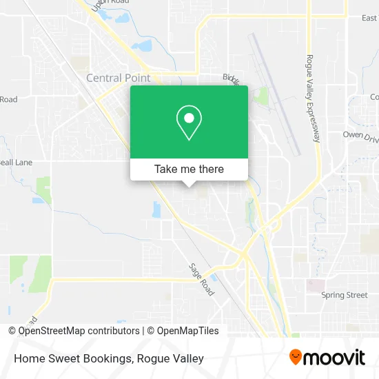Home Sweet Bookings map