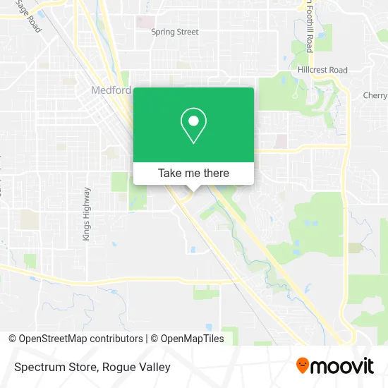 Spectrum Store map