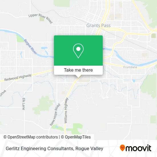 Gerlitz Engineering Consultants map