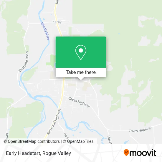 Early Headstart map