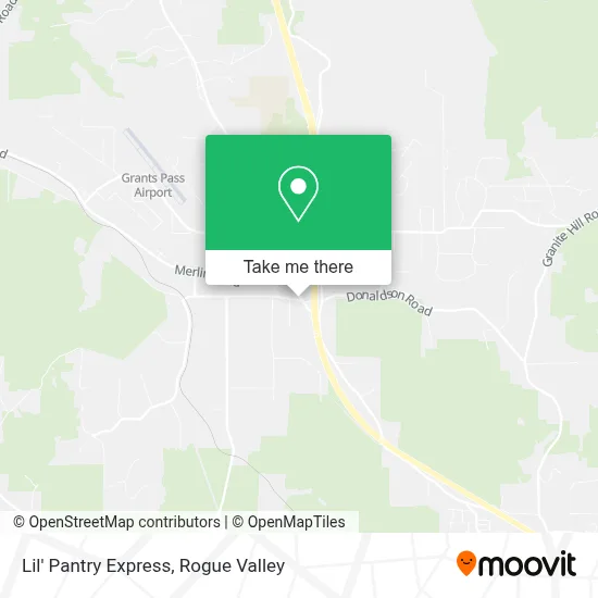 Lil' Pantry Express map