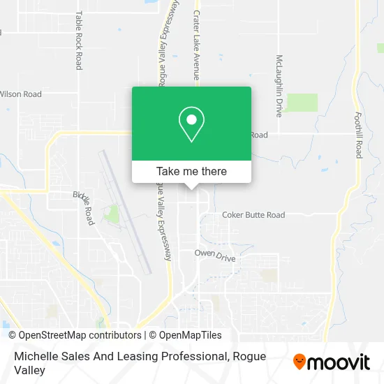 Michelle Sales And Leasing Professional map