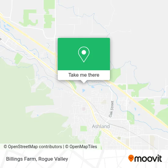 Billings Farm map