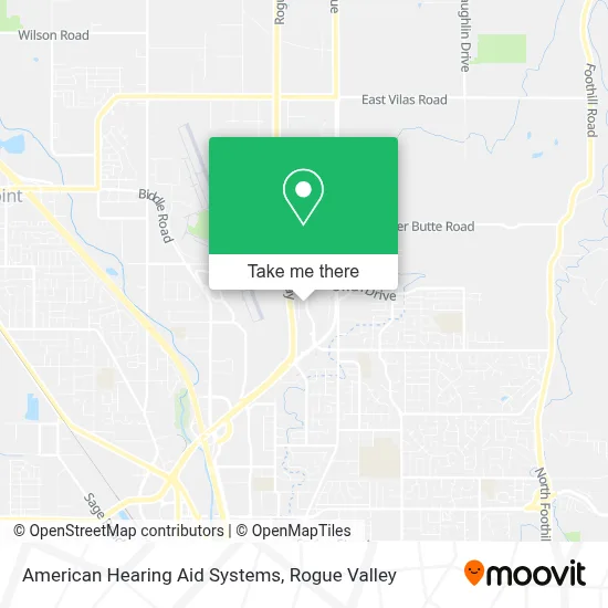 American Hearing Aid Systems map