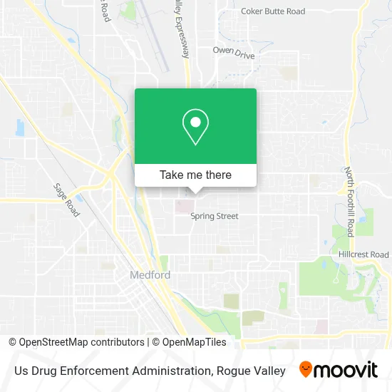 Us Drug Enforcement Administration map