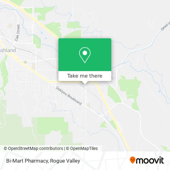 Bi-Mart Pharmacy map