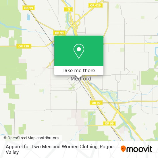 Apparel for Two Men and Women Clothing map