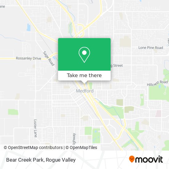 Mapa de Bear Creek Park