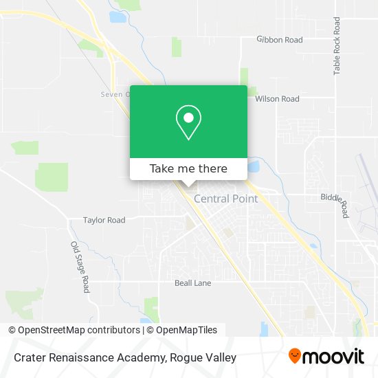 Mapa de Crater Renaissance Academy