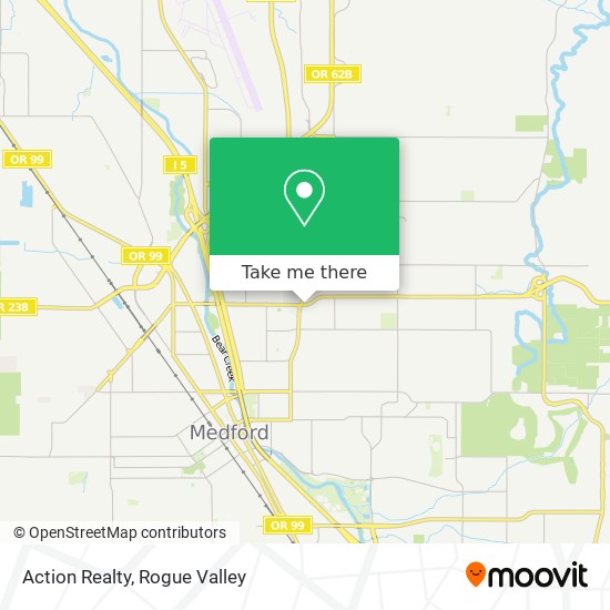 Action Realty map