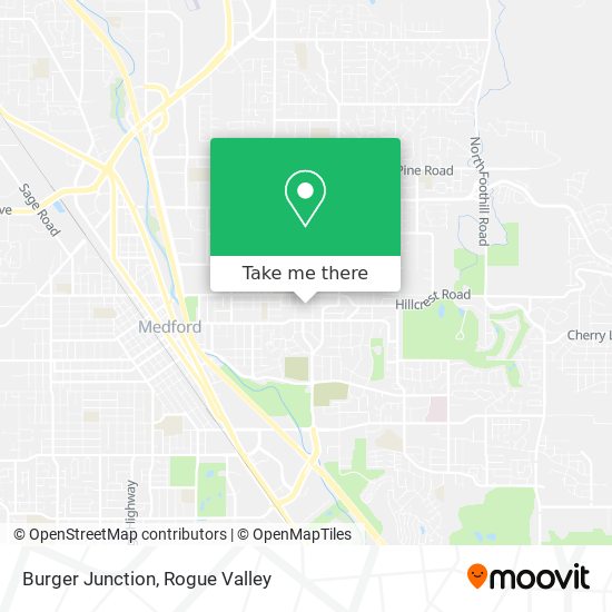 Mapa de Burger Junction