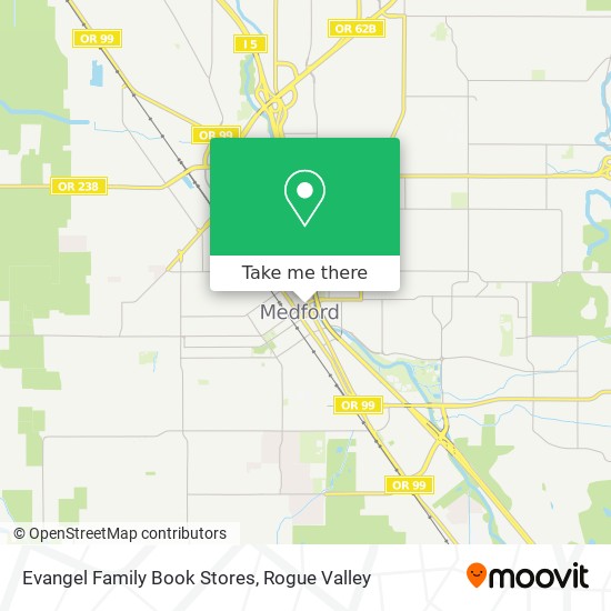 Evangel Family Book Stores map