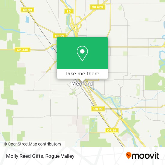 Molly Reed Gifts map