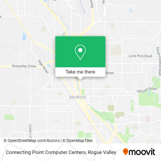 Mapa de Connecting Point Computer Centers