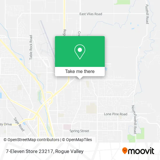 Mapa de 7-Eleven Store 23217