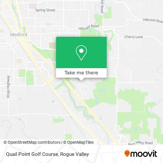 Quail Point Golf Course map