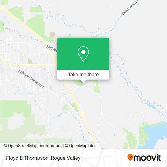 Floyd E Thompson map