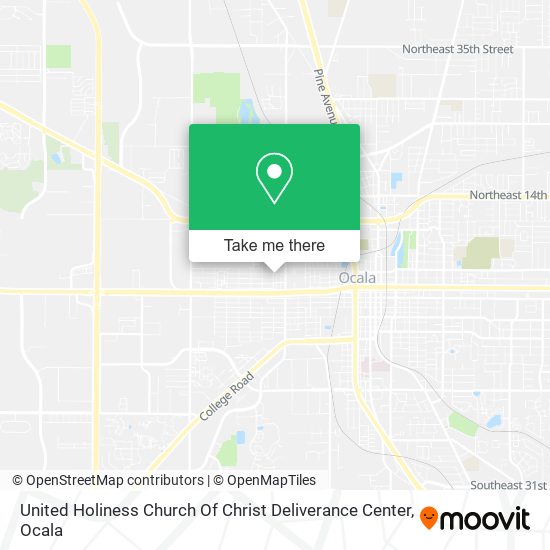 United Holiness Church Of Christ Deliverance Center map