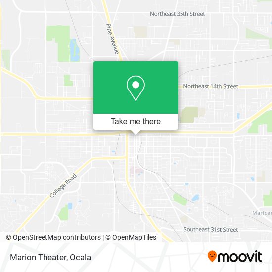 Mapa de Marion Theater