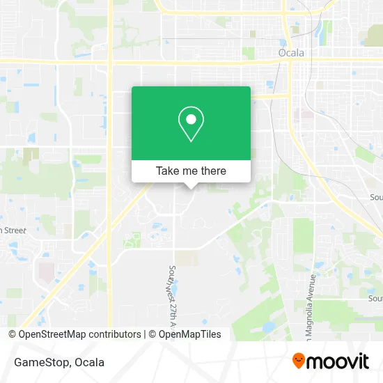 GameStop map