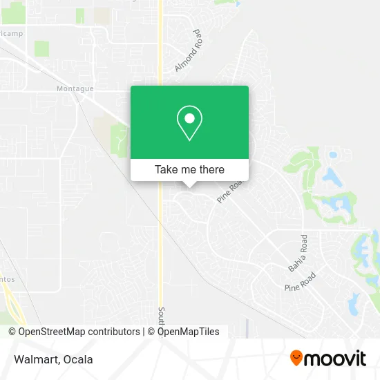 Walmart map