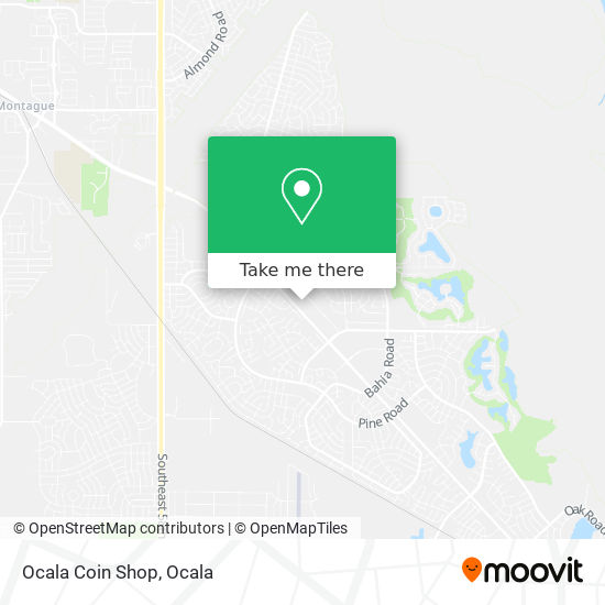 How to get to Ocala Coin Shop by Bus?