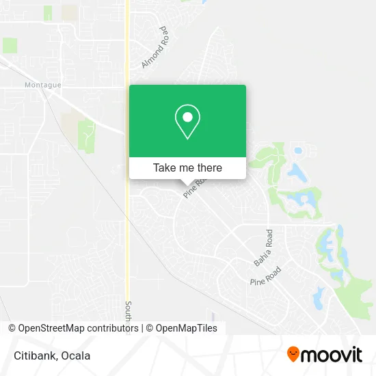 Citibank map