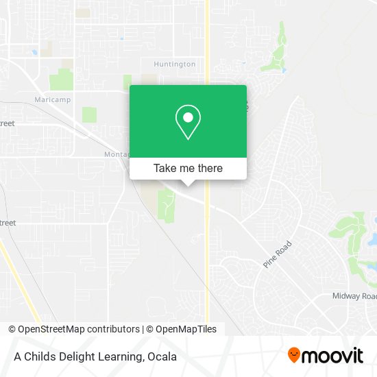 A Childs Delight Learning map