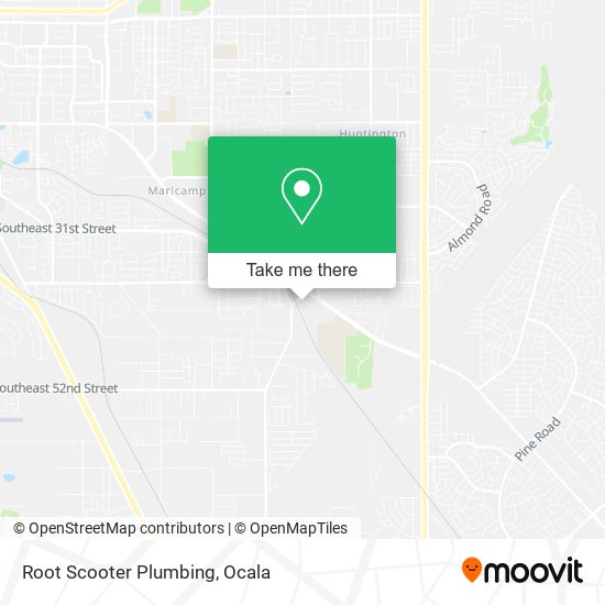 Root Scooter Plumbing map