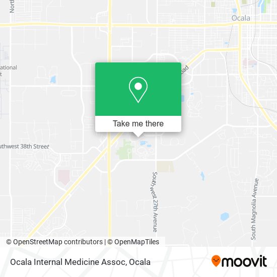 Ocala Internal Medicine Assoc map