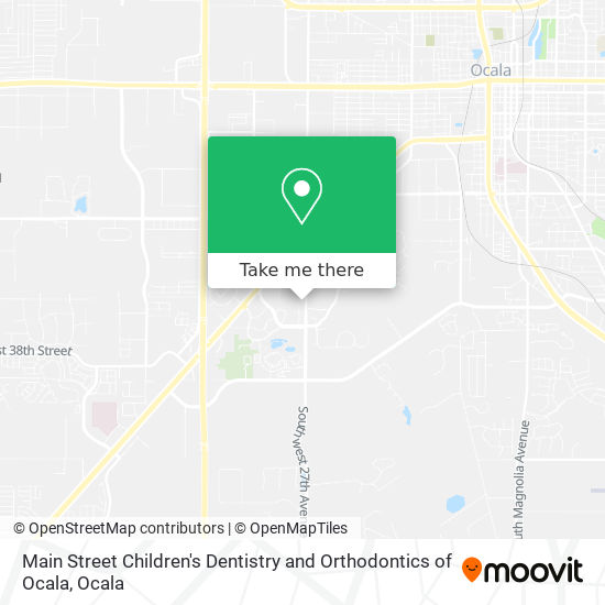 Mapa de Main Street Children's Dentistry and Orthodontics of Ocala