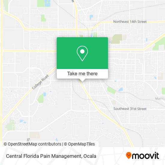 Mapa de Central Florida Pain Management