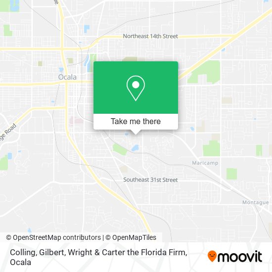 Colling, Gilbert, Wright & Carter the Florida Firm map