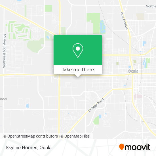 Skyline Homes map