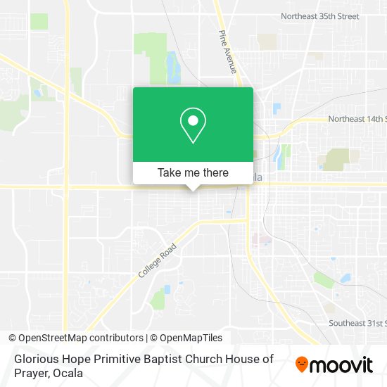 Glorious Hope Primitive Baptist Church House of Prayer map