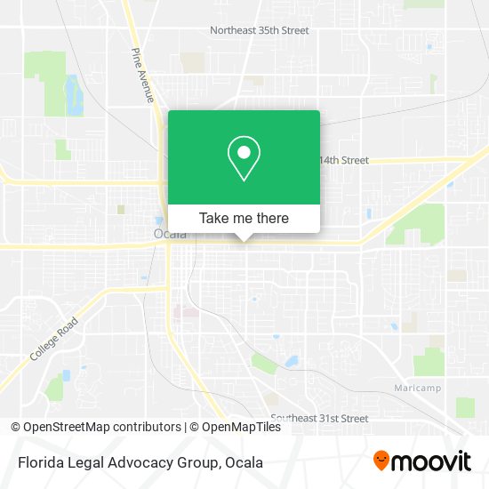 Florida Legal Advocacy Group map