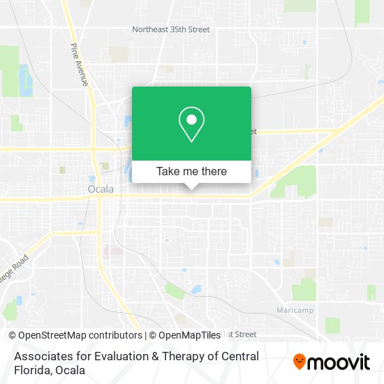 Associates for Evaluation & Therapy of Central Florida map