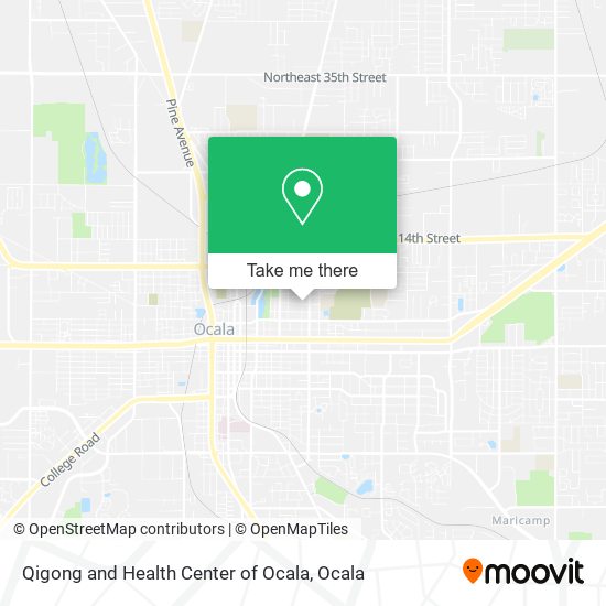 Mapa de Qigong and Health Center of Ocala