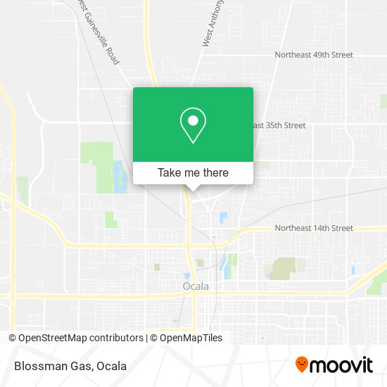 Mapa de Blossman Gas